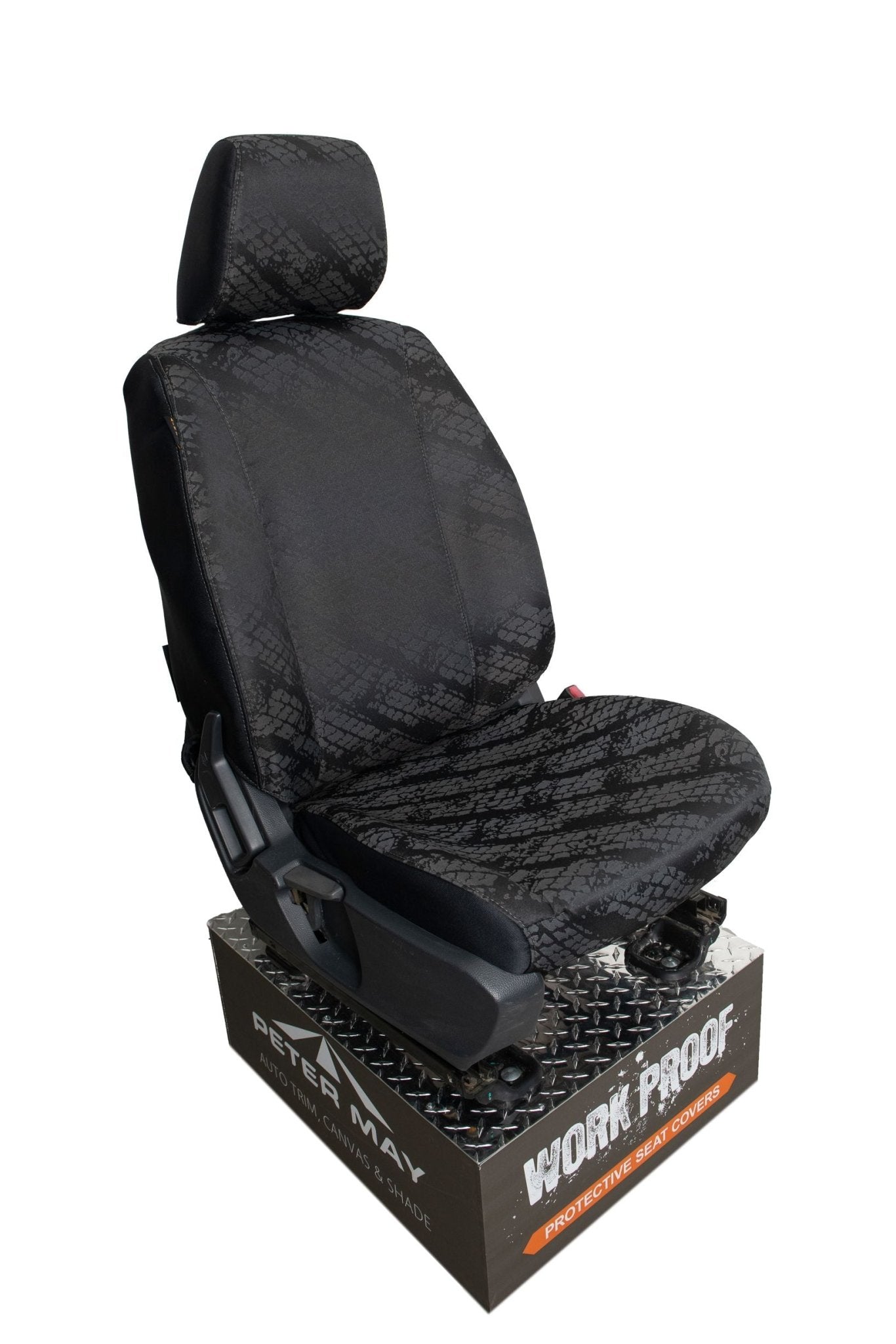 WORKPROOF canvas seat covers for Mazda Bounty 2003 - 2005 Seat Covers — waterproof, airbag certified, NZ - made