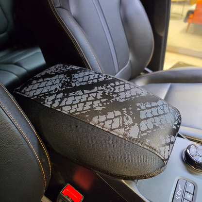 Ford Ranger 2022+ Next Gen Jackal premium center console cover fitted to vehicle interior by Workproof