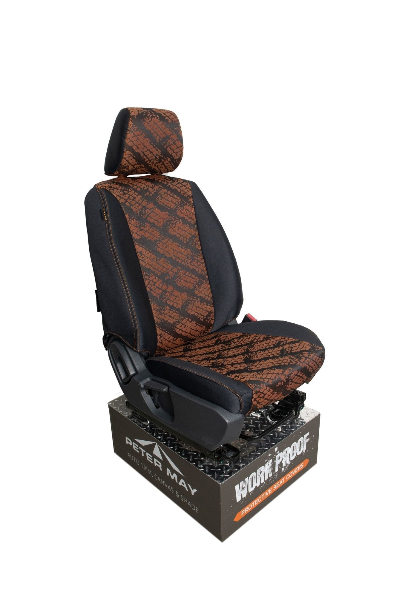 WORKPROOF canvas seat covers for Mazda Bounty 2003 - 2005 Seat Covers — waterproof, airbag certified, NZ - made