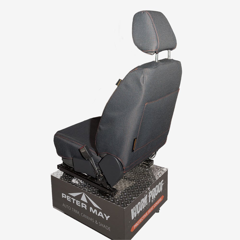 WORKPROOF canvas seat covers for Isuzu Dmax 2012 - 2019 Seat Covers — waterproof, airbag certified, NZ - made