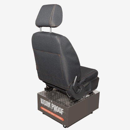 WORKPROOF canvas seat covers for Mitsubishi Triton 1996 - 2005 Seat Covers — waterproof, airbag certified, NZ - made