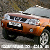 Nissan Navara D22 - 4x4 - 97-04