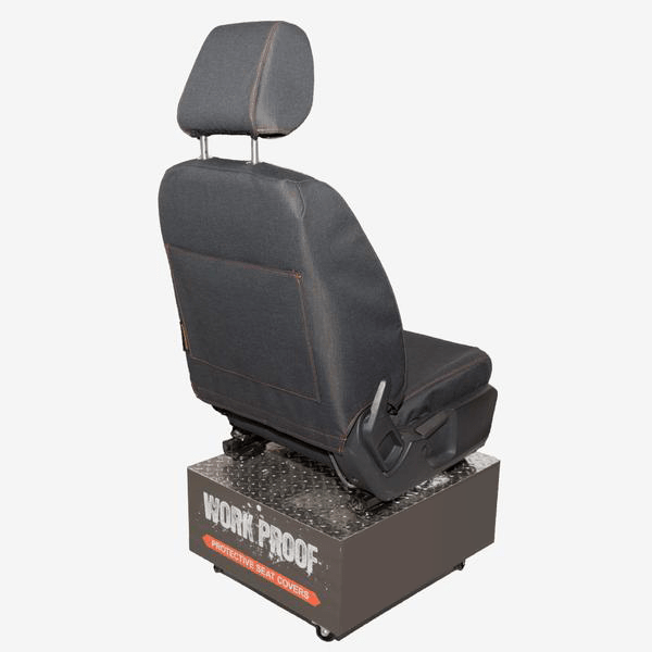 WORKPROOF canvas seat covers for Toyota Hilux 1990 - 1996 Seat Covers — waterproof, airbag certified, NZ - made